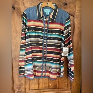 Tasha Polizzi Colt 44 serape shirt XL